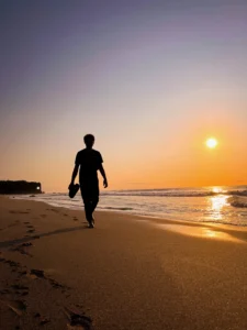 photo de profil instagram contre jour